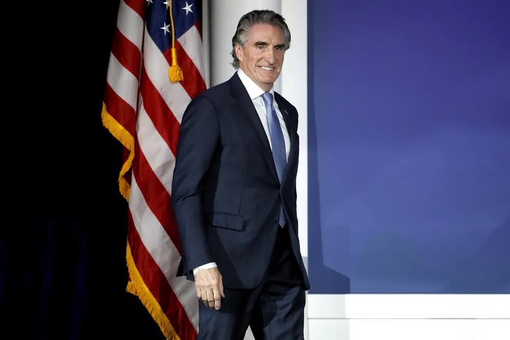 US interior secretary Doug Burgum