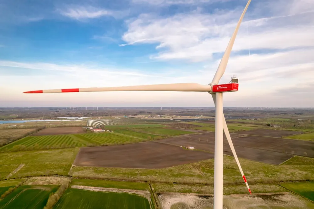 A Nordex N175/6.X turbine.