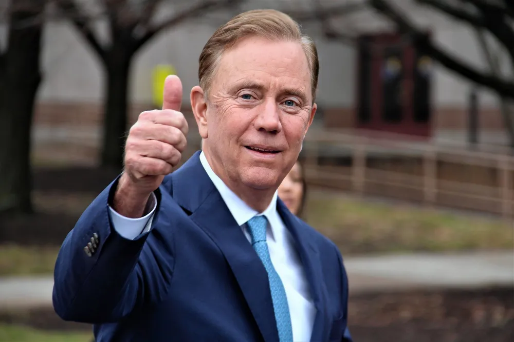 Connecticut governor Ned Lamont.