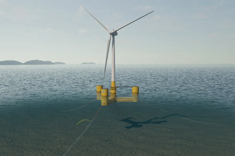 Saipem's STAR 1 foundation concept for floating offshore wind