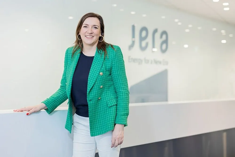 JERA Nex BP CEO Nathalie Oosterlinck in happier days. The company is now ceasing its operations in the US.
