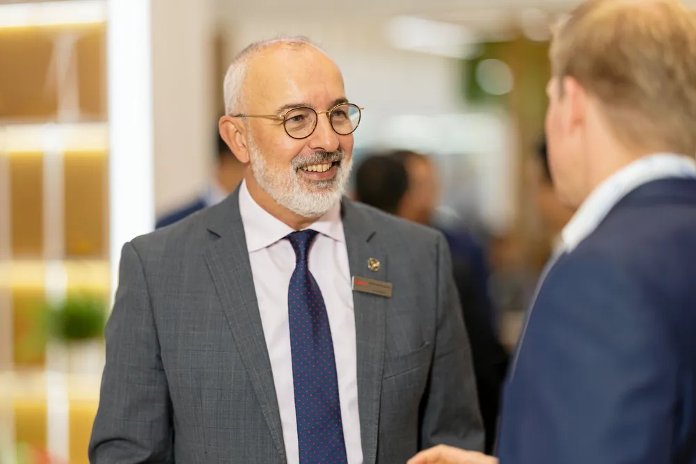 Sany's managing director for Europe, Paulo Fernando Soares