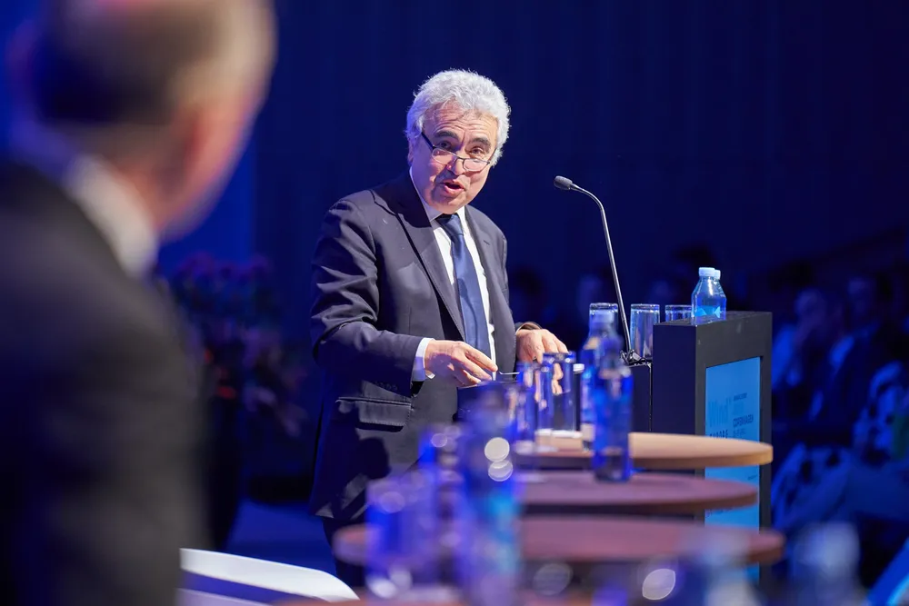 IEA chief Fatih Birol. The agency is warning over offshore wind.