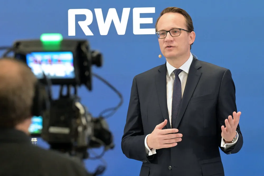 Krebber also ruled out the idea of RWE stepping in to snap up lease areas recently abanonded by Mitsubishi in Japan.