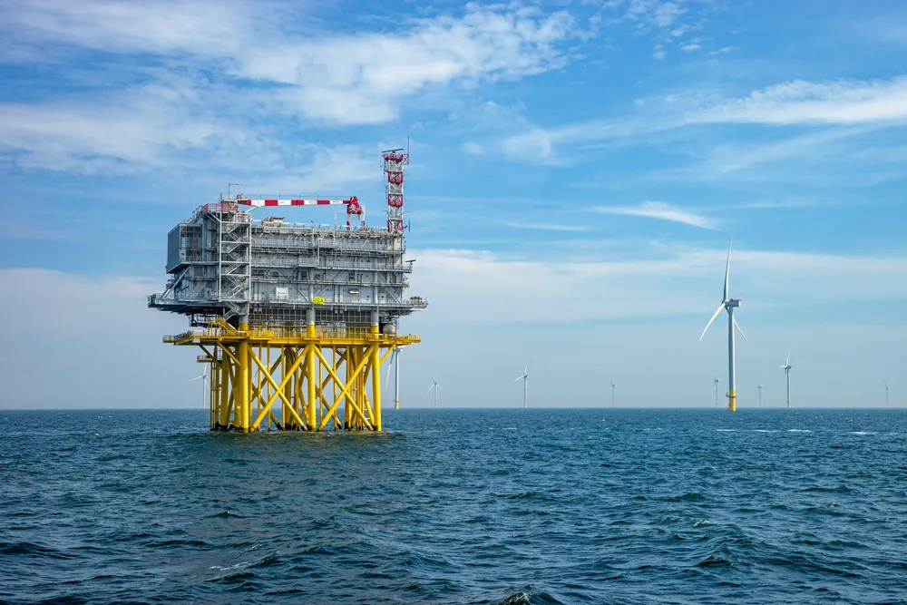 Existing Tennet grid link infrastructure off the Netherlands.