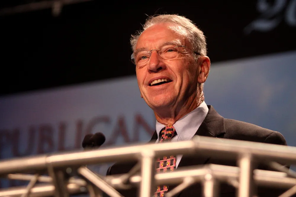 Iowan Republican senator Charles Grassley