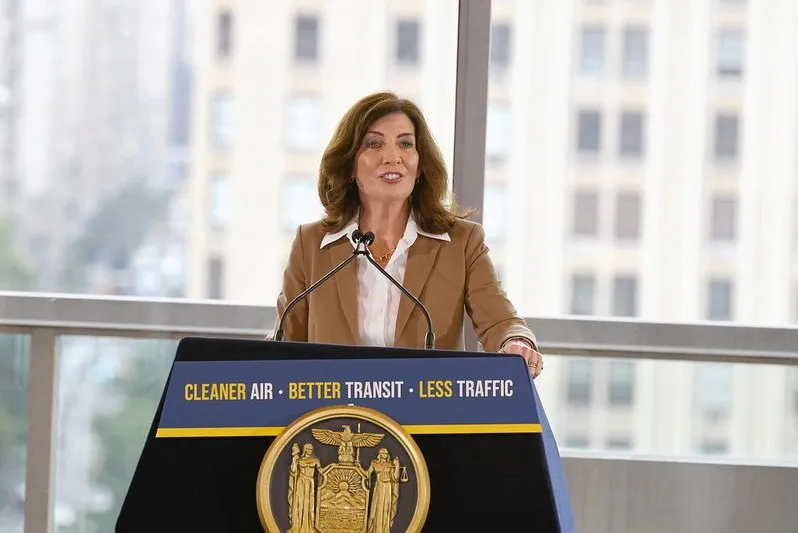 NY Governor Kathy Hochul was involved in negotiations.