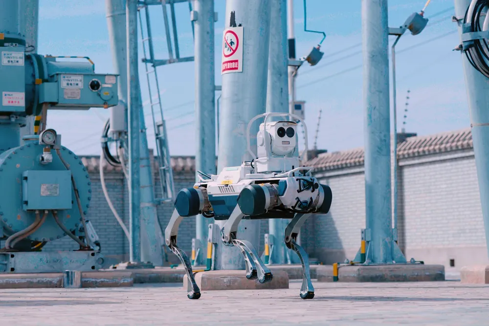 Paw Patrol: Each robot dog can complete 353 daily inspection tasks at the wind farm, which has helped slash hours needed for "tedious and repetitive" tasks.
