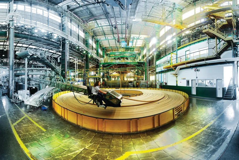 A Prysmian plant in Italy.