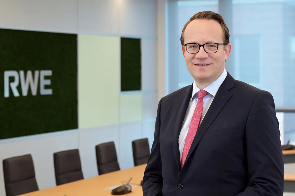 RWE CEO Markus Krebber