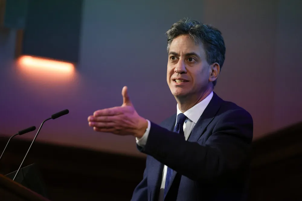 Secretary of State for Energy Security and Net Zero Ed Miliband.