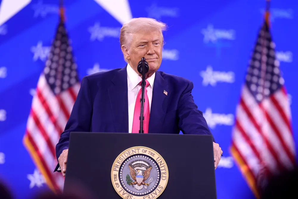 US President Donald Trump