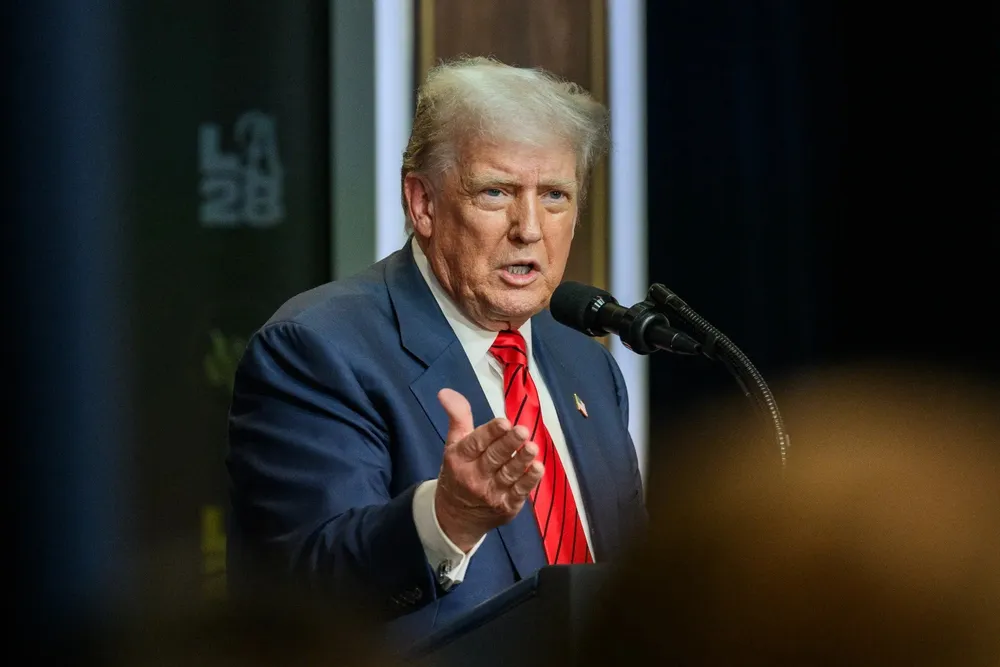 US President Donald Trump